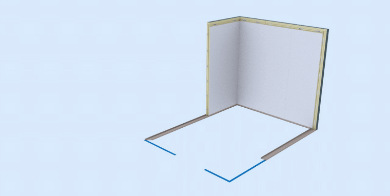How to Build a Wintelligent Walk-in Cooler or Freezer with No Floor_Screeds and Panels (4b)