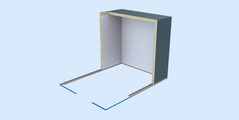 How to Build a Wintelligent Walk-in Cooler or Freezer with No Floor_Screeds and Panels (6)