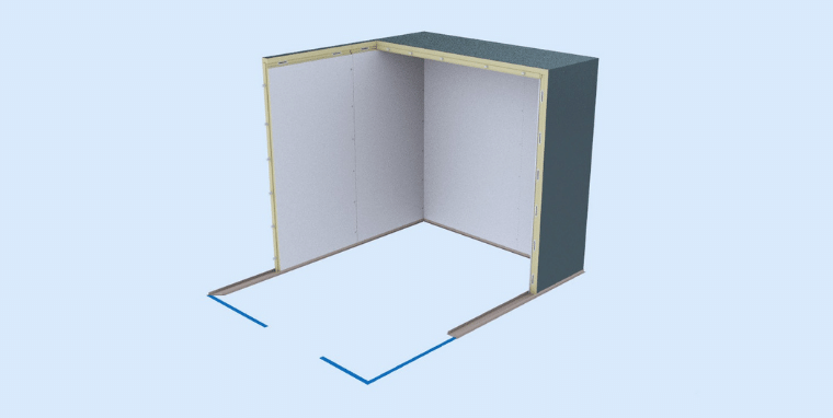 How to Build a Wintelligent Walk-in Cooler or Freezer with No Floor_Screeds and Panels (7)