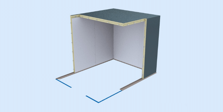 How to Build a Wintelligent Walk-in Cooler or Freezer with No Floor_Screeds and Panels (9)